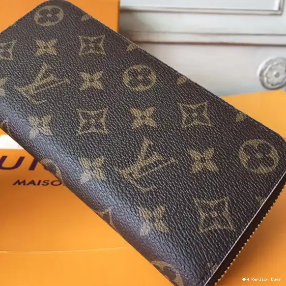 Aaa replica ru Louis wallet Vuitton CLEMENCE 0627